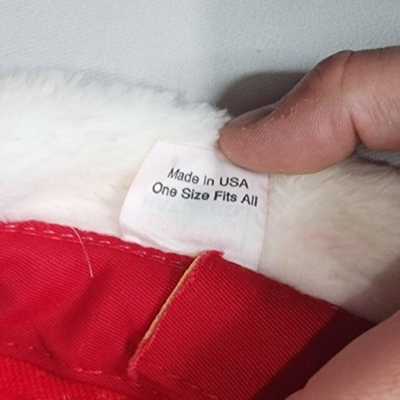 Vintage Disneyland Mickey Mouse Ears Santa Hat Goofy Hat Company Christmas - Picture 4 of 6